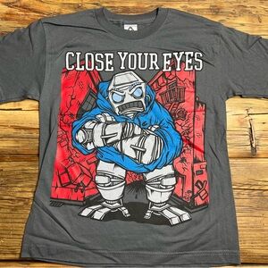 Close Your Eyes Band Tee Shirt